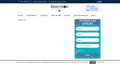 Desktop Screenshot of clinicabluemoon.es